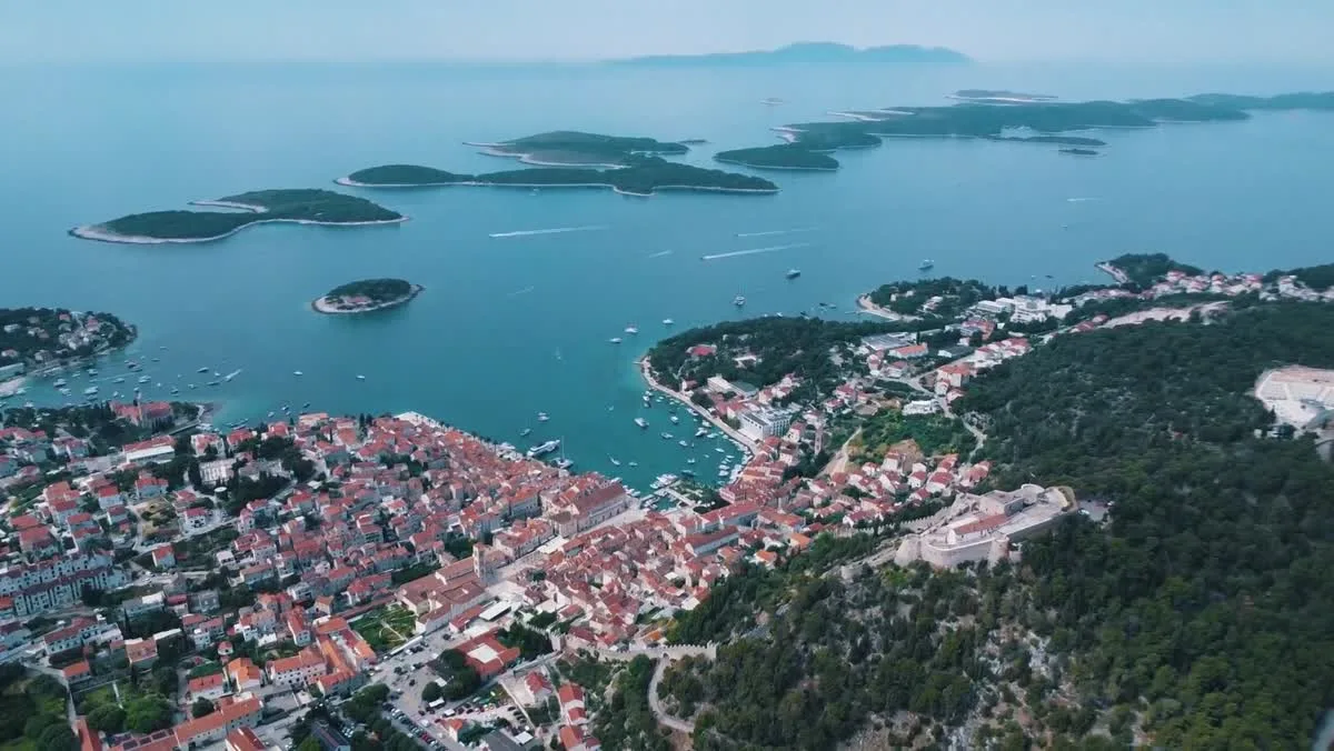 Fort Napoleon Hvar — drone footage